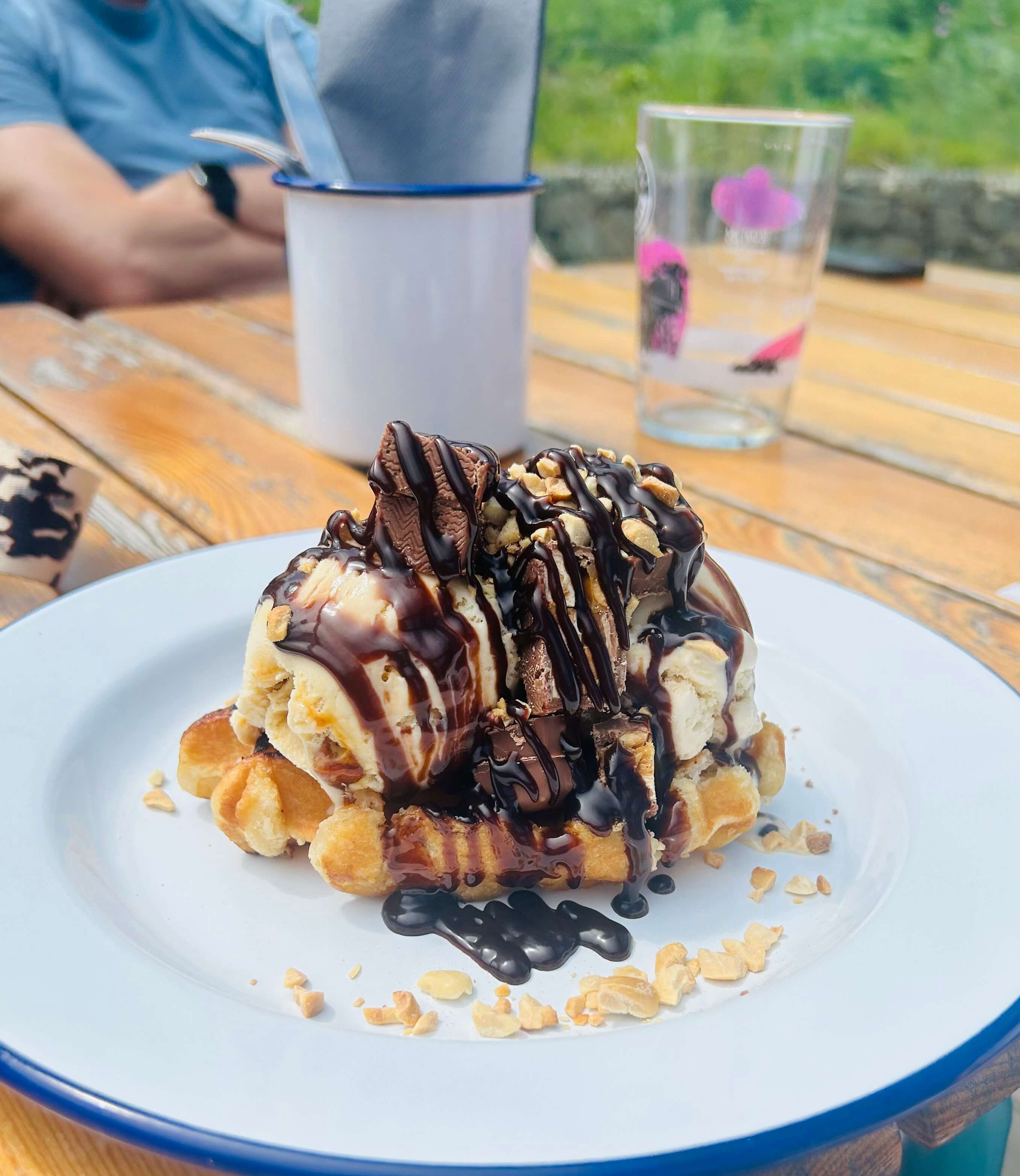 Loaded waffle